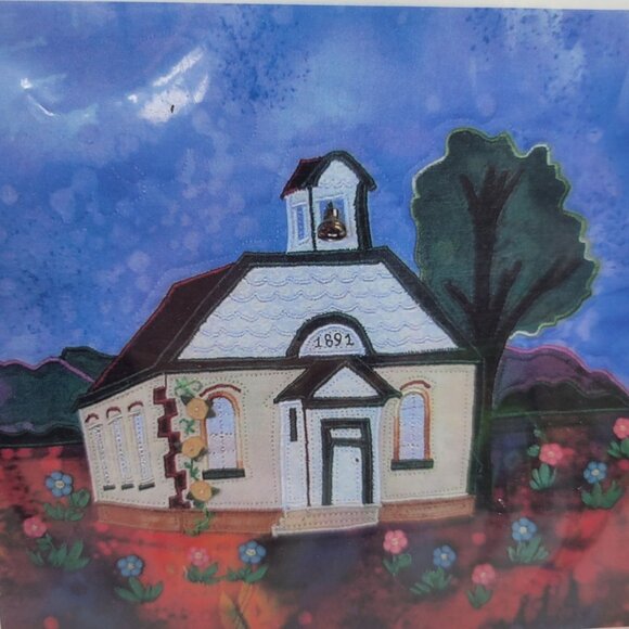 Colorado Quilt Block Pattern 2002 The Old Westcliffe Schoolhouse Bernina Denver - Picture 2 of 5